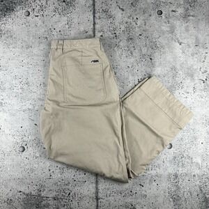 Mountain Khakis Jackson Hole Wyoming Pants Mens 38x30 Canvas Beige Carpenter